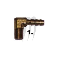 Brass Fitting , 90°