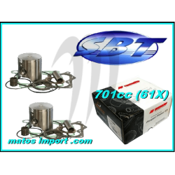 Kit pistons Platinum Yamaha 701 61X (Cote +1.5mm) SBT-PROX