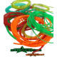 BLOWSION. Water hose 3/8 Reinforced Transparent (GREEN) 50 cm