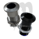 Extended Bow eye, long, Super-Jet ( silver).