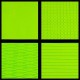 Mat Kit Precut,  Wave-Blaster II , cut diamond (black)