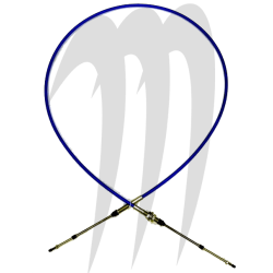 Steering cable,  300 SX . 440 SX . 440 JS . 550 SX . 550 JS.