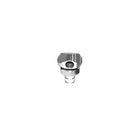 Bypass 45° Aluminium pour durite 3/8, Blowsion
